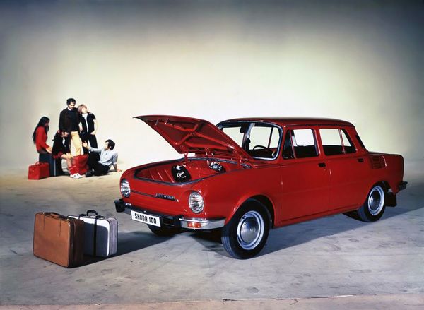 Skoda 100 Series 1969. Bodywork, Exterior. Sedan, 1 generation