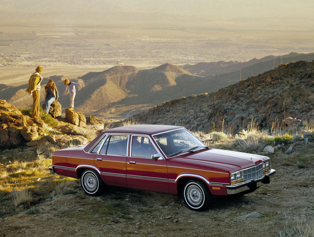 Ford Fairmont 1978. Carrosserie, extérieur. Berline, 1 génération