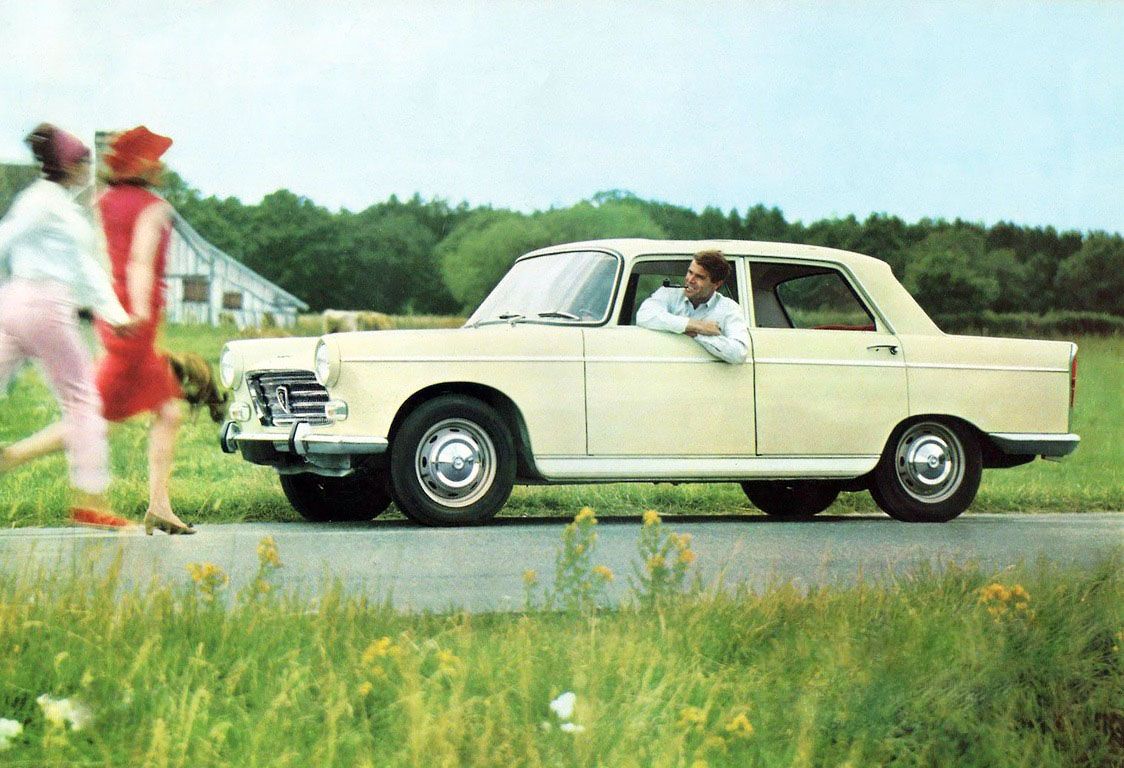 פיג'ו 404 1960. מרכב, צורה. סדאן, 1 דור