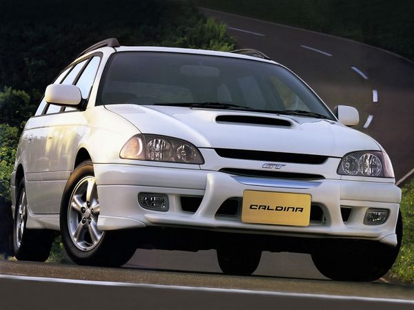 טויוטה קלדינה 1997. מרכב, צורה. סטיישן 5 דלתות, 2 דור