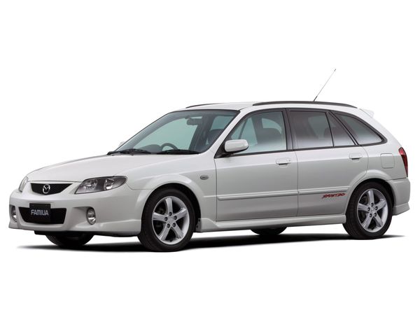 Mazda Familia 1998. Carrosserie, extérieur. Break 5-portes, 9 génération