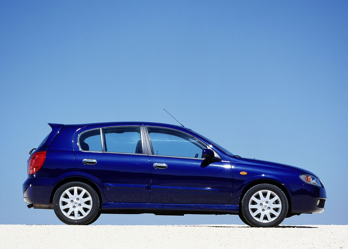 Nissan Almera 2003. Bodywork, Exterior. Hatchback 5-door, 2 generation, restyling