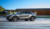 Cadillac Lyriq 2021. Carrosserie, extérieur. VUS 5-portes, 1 génération