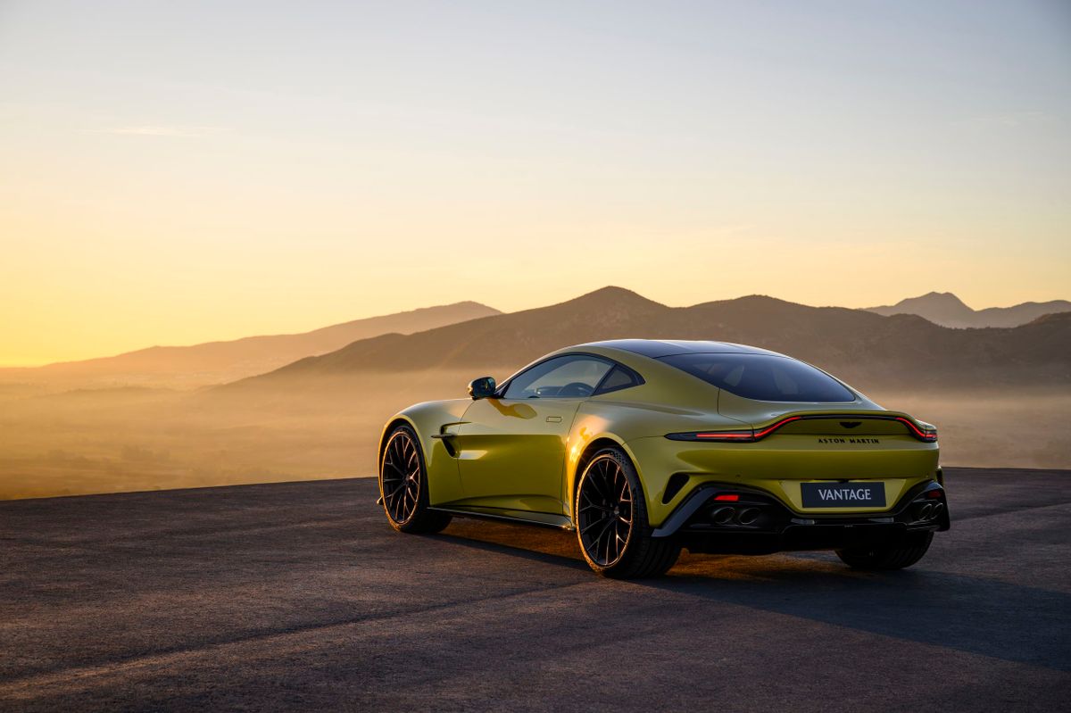 Aston Martin Vantage 2024. Carrosserie, extérieur. Coupé, 4 génération, restyling