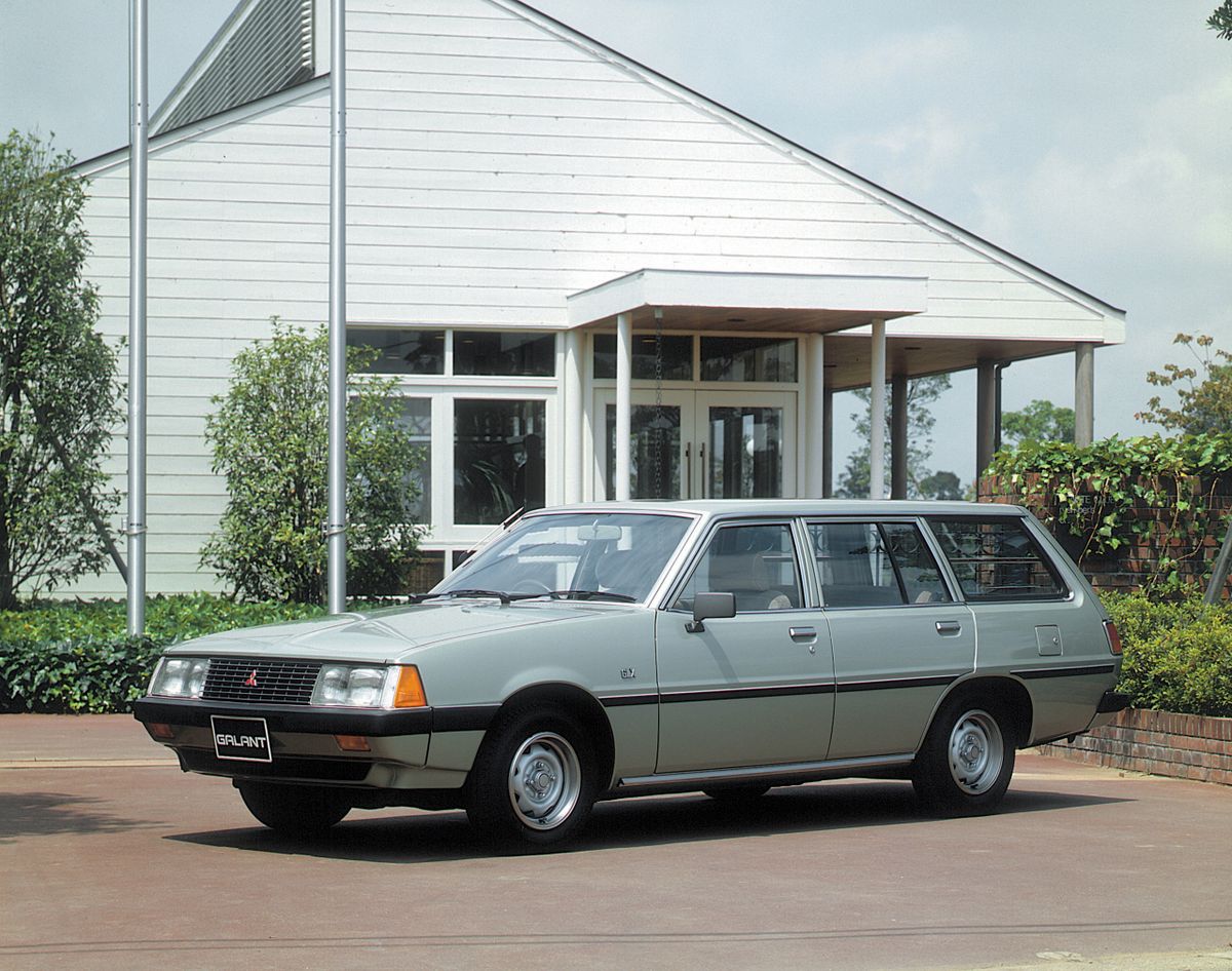 Mitsubishi Galant 1980. Carrosserie, extérieur. Break 5-portes, 4 génération