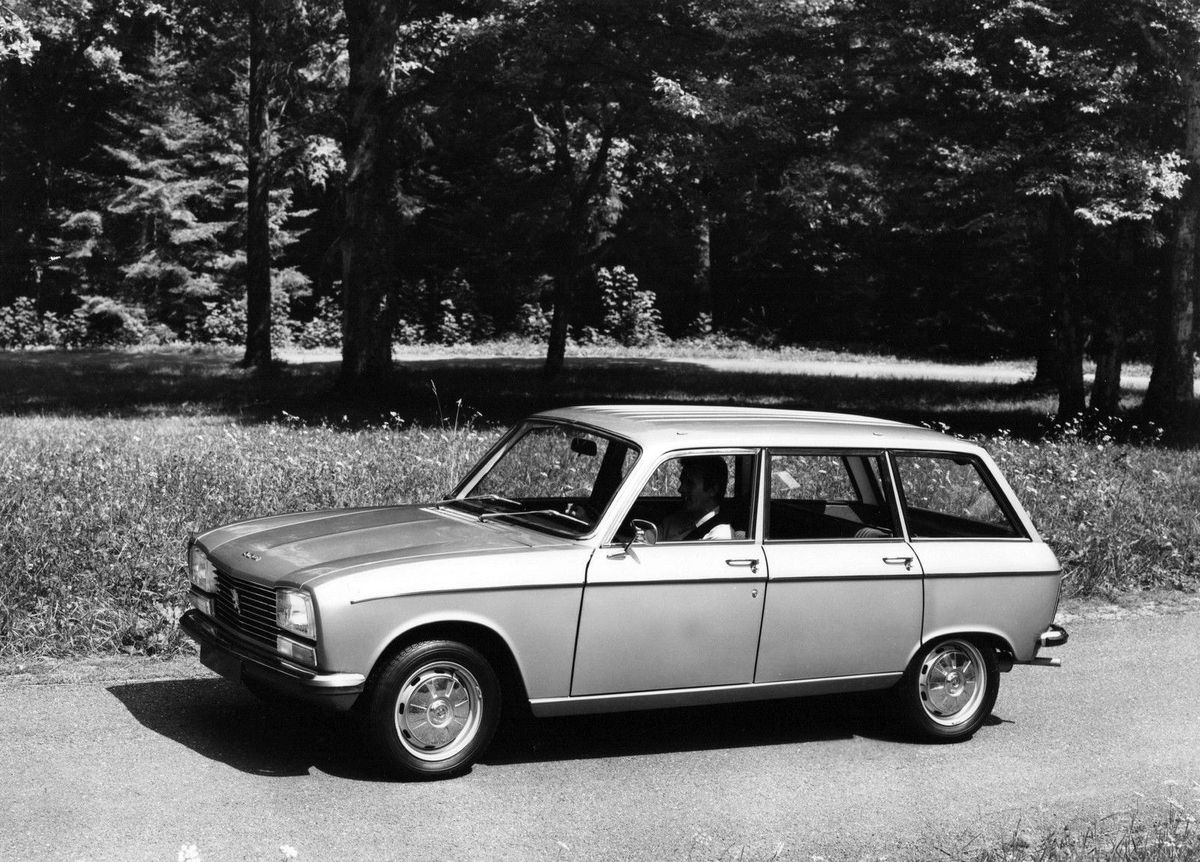Peugeot 304 1969. Carrosserie, extérieur. Break 5-portes, 1 génération