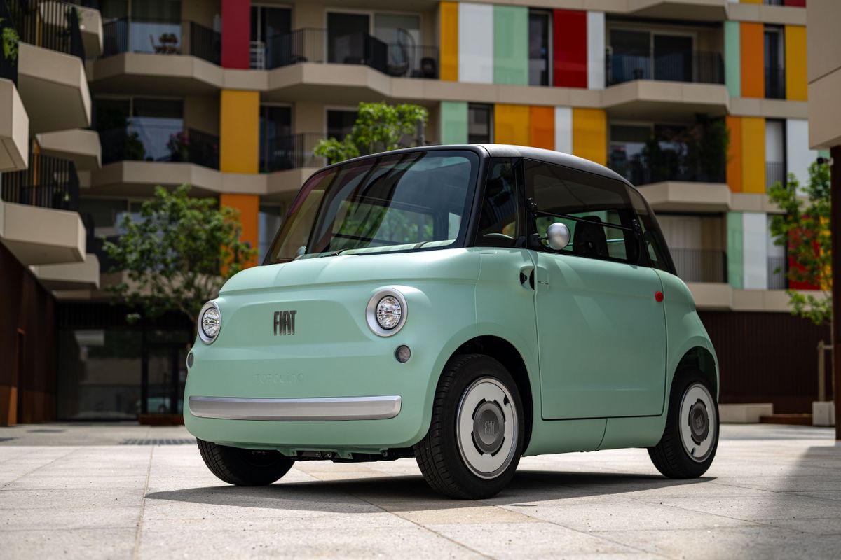 Fiat Topolino 2023. Carrosserie, extérieur. Coupé, 1 génération