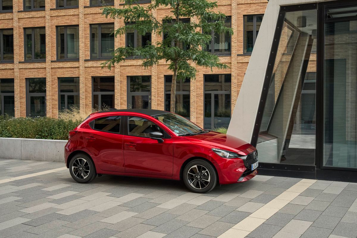 Mazda 2 2022. Кузов. Мини 5 дв., 3 поколение, рестайлинг 2