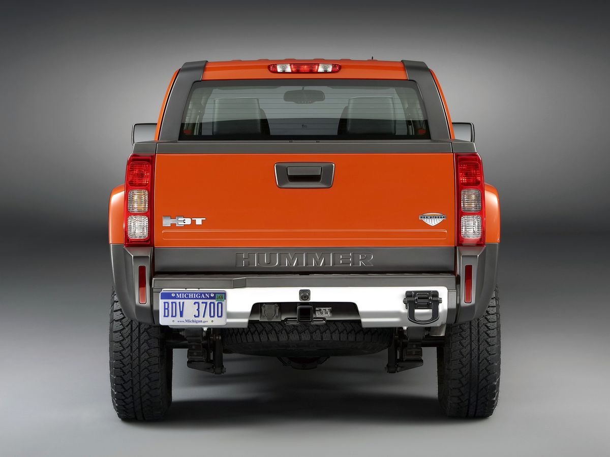 Hummer H3 2005. Bodywork, Exterior. Pickup double-cab, 1 generation