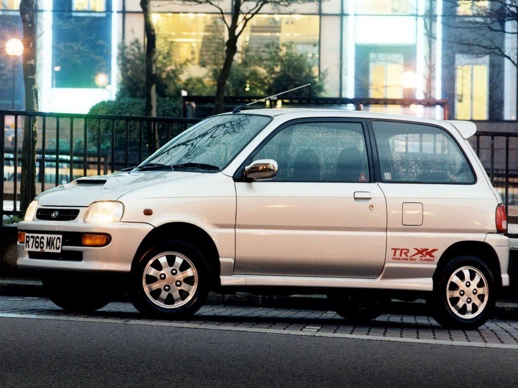 Daihatsu Mira 1994. Bodywork, Exterior. Mini 3-doors, 4 generation