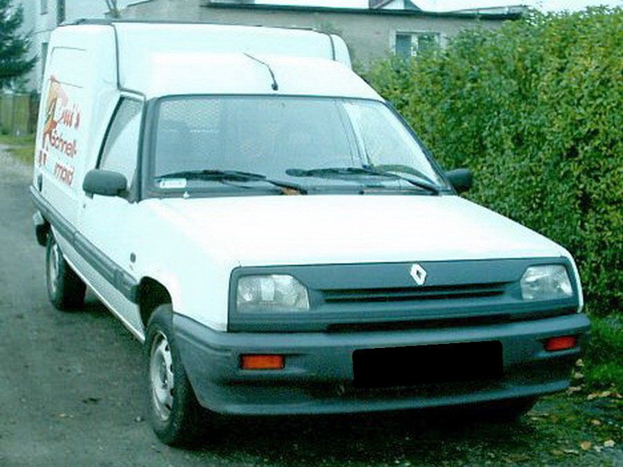 Renault Express 1991. Carrosserie, extérieur. Fourgonnette, 1 génération, restyling 1