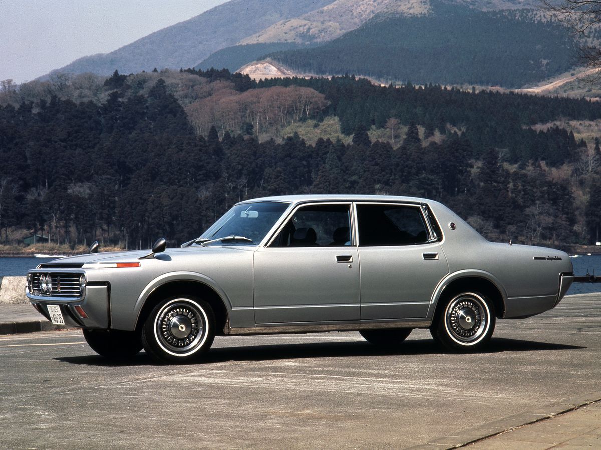 Тойота Краун 1971. Кузов, экстерьер. Седан, 4 поколение