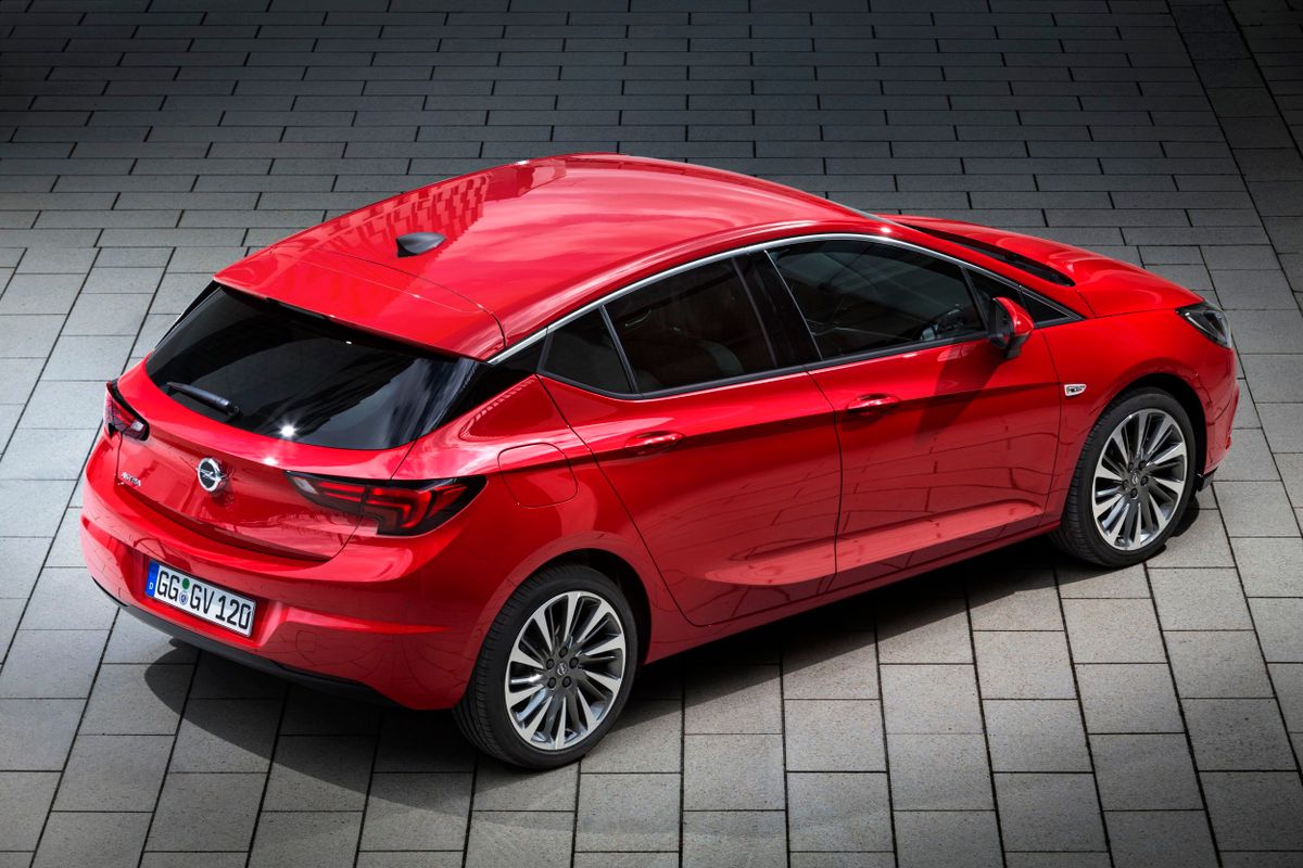 Opel Astra 2015. Bodywork, Exterior. Hatchback 5-door, 5 generation