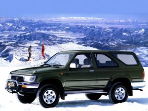 Тойота Хайлюкс Сурф 1991. Кузов, экстерьер. Внедорожник 3 дв., 2 поколение, рестайлинг