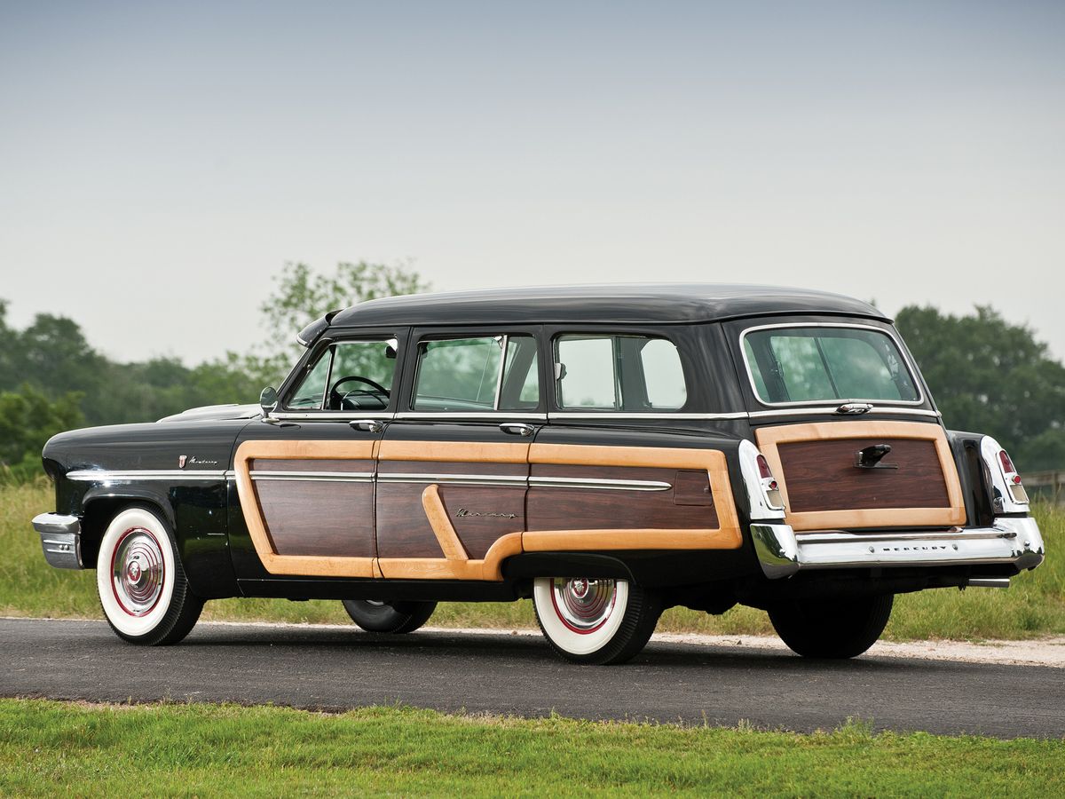 Mercury Monterey 1952. Carrosserie, extérieur. Break 5-portes, 1 génération