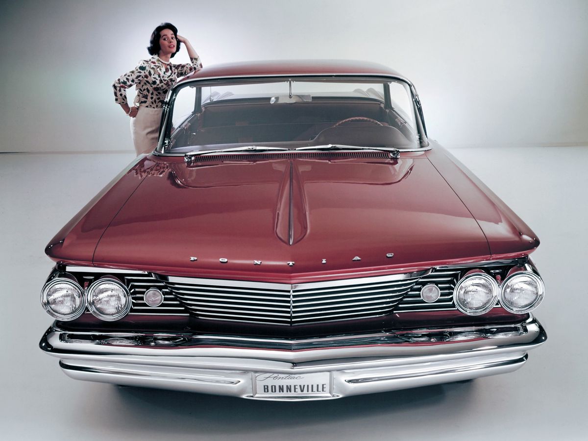 بونتياك بونيفيل 1959. الهيكل، المظهر الخارجي. سيدان هاردتوب, 2 الجيل