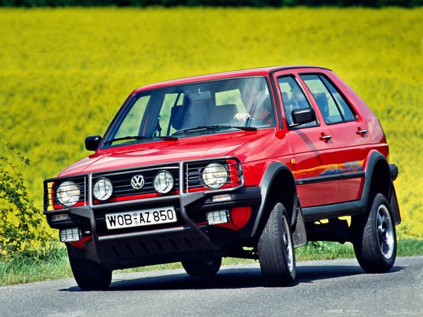 Volkswagen Golf Country 1990. Bodywork, Exterior. SUV 5-doors, 1 generation