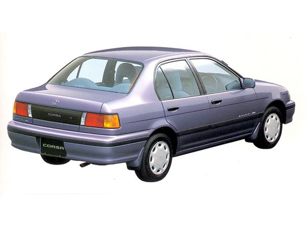 טויוטה קורסה 1990. מרכב, צורה. סדאן, 4 דור
