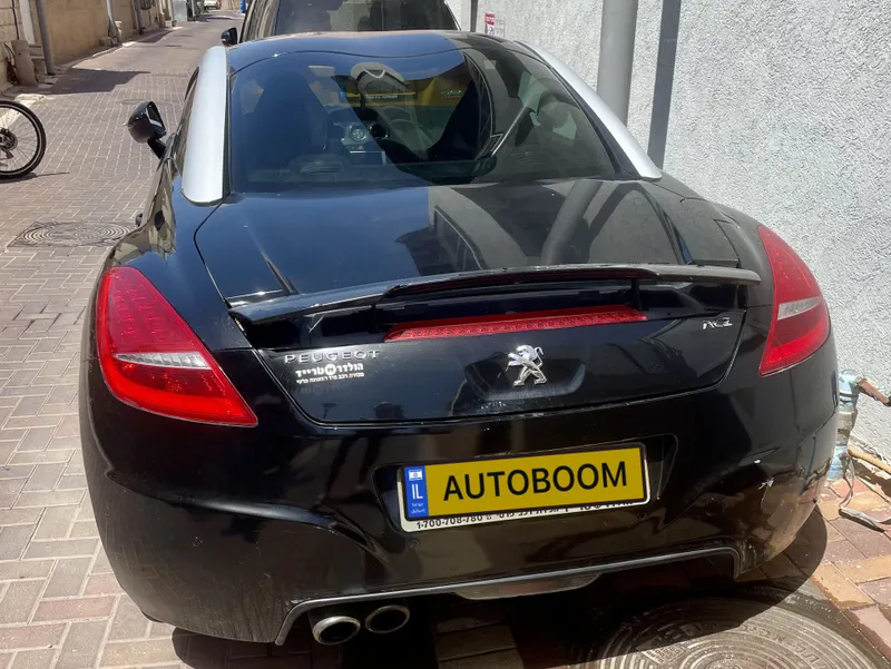 פיג'ו RCZ יד 2 רכב, 2012, פרטי