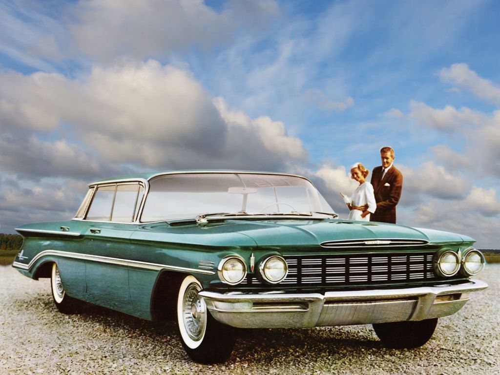 Oldsmobile Ninety Eight 1959. Bodywork, Exterior. Sedan, 5 generation