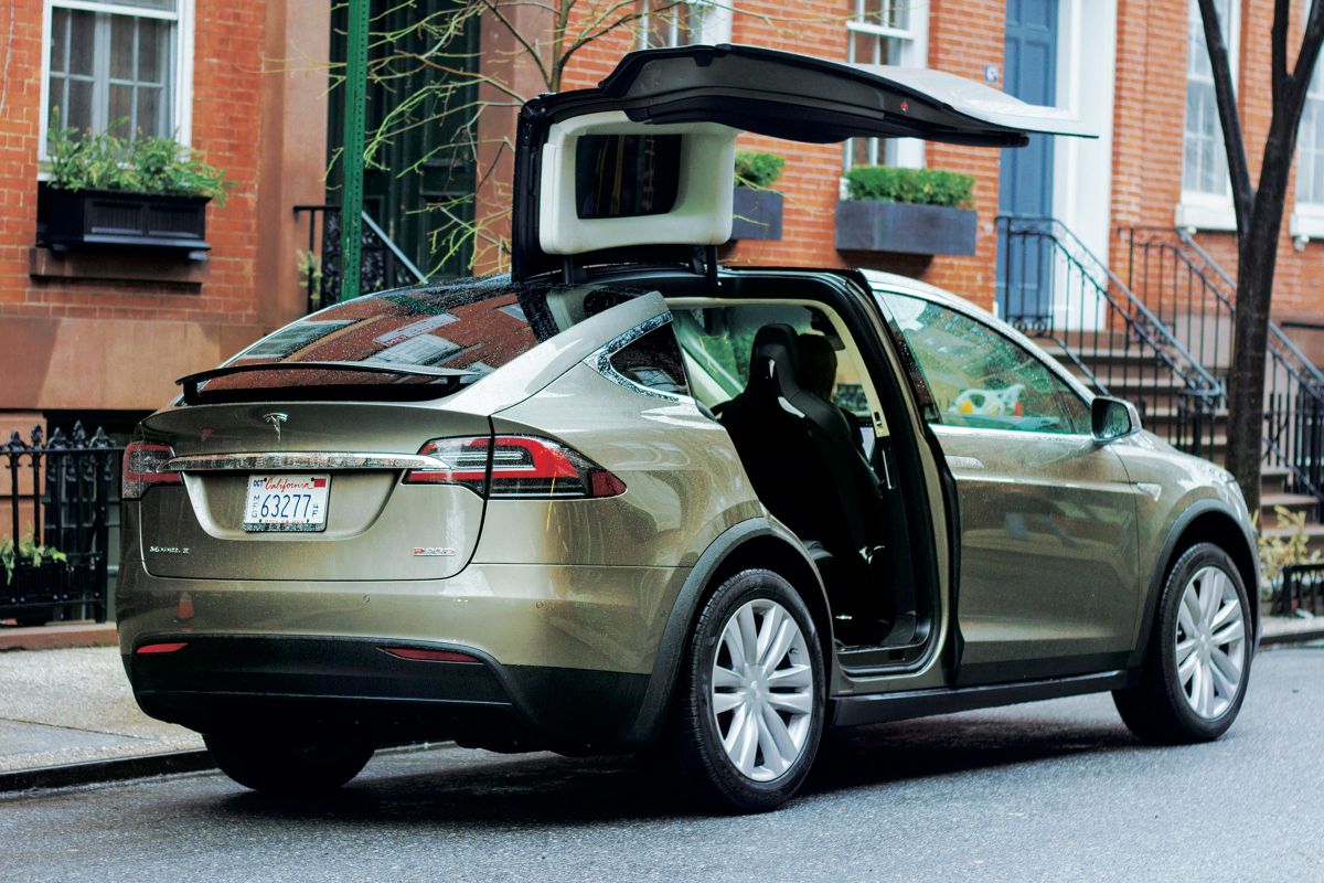 Tesla Model X 2015. Carrosserie, extérieur. VUS 5-portes, 1 génération