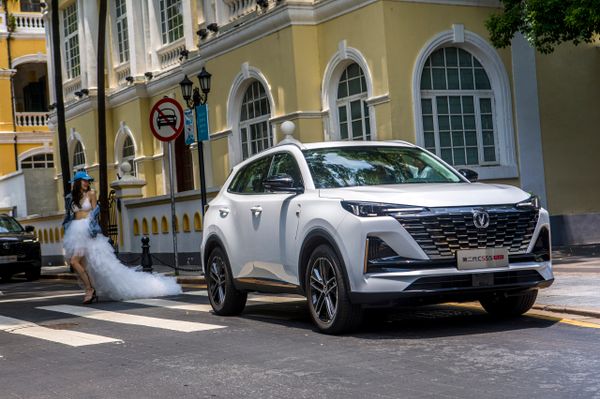 Changan CS55 2019. Carrosserie, extérieur. VUS 5-portes, 1 génération, restyling