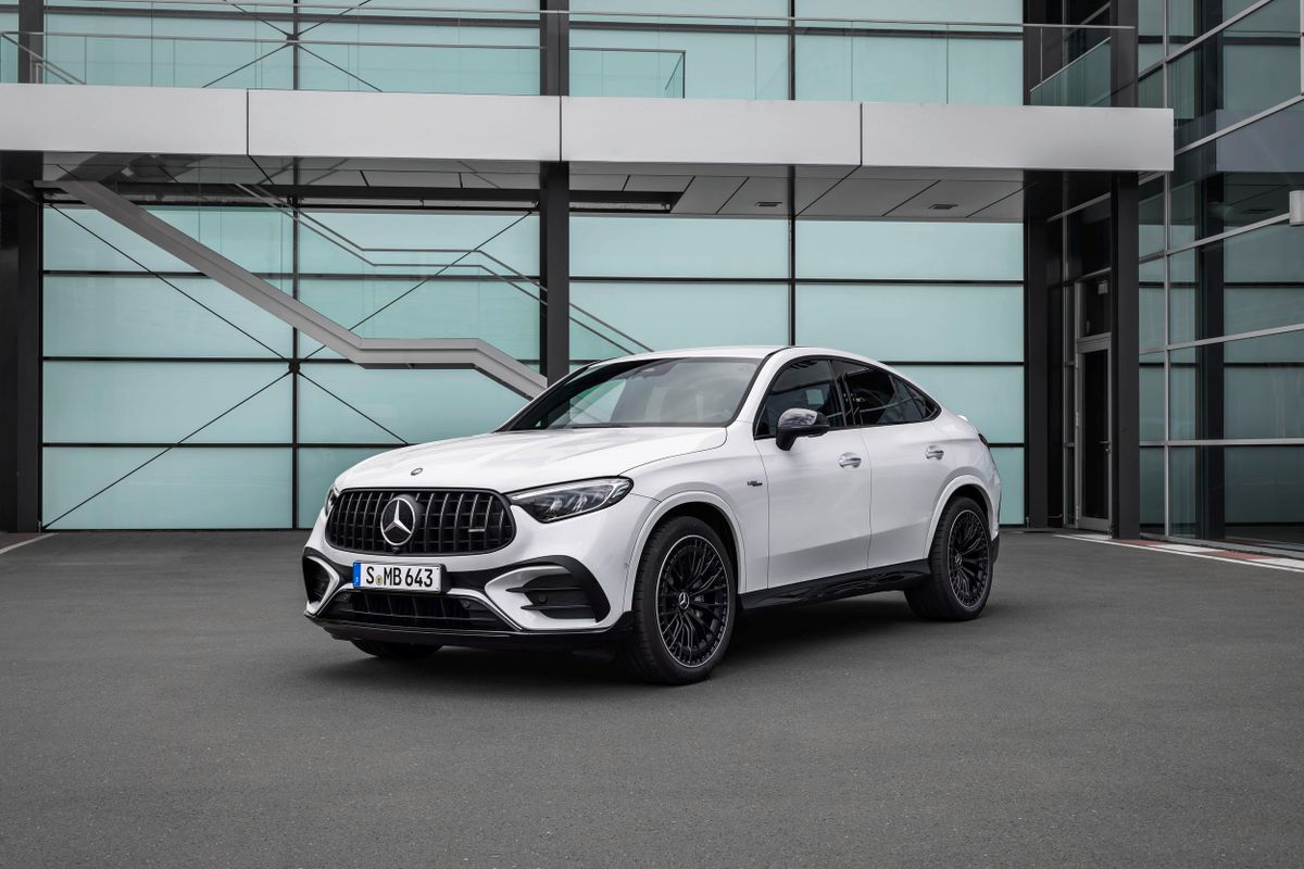 Мерседес GLC Coupe AMG 2023. Кузов, экстерьер. Кроссовер Купе, 2 поколение