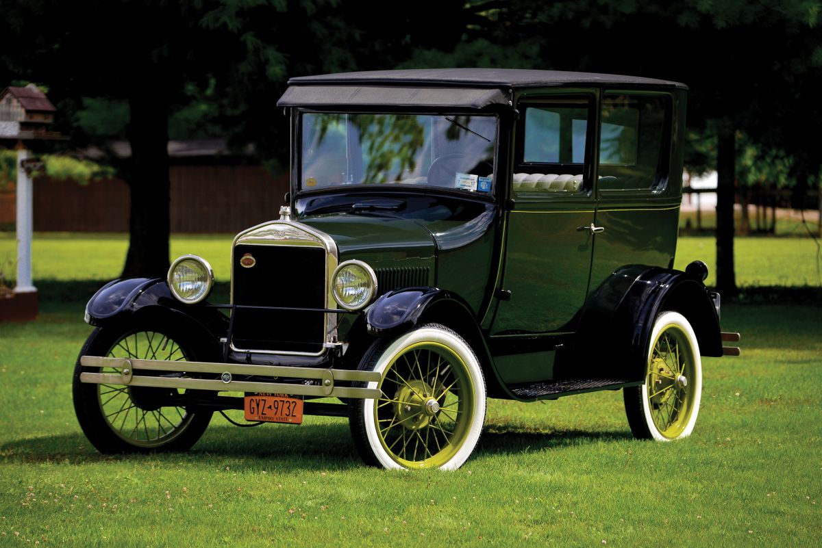 Ford Model T 1908. Carrosserie, extérieur. Berline 2-portes, 1 génération