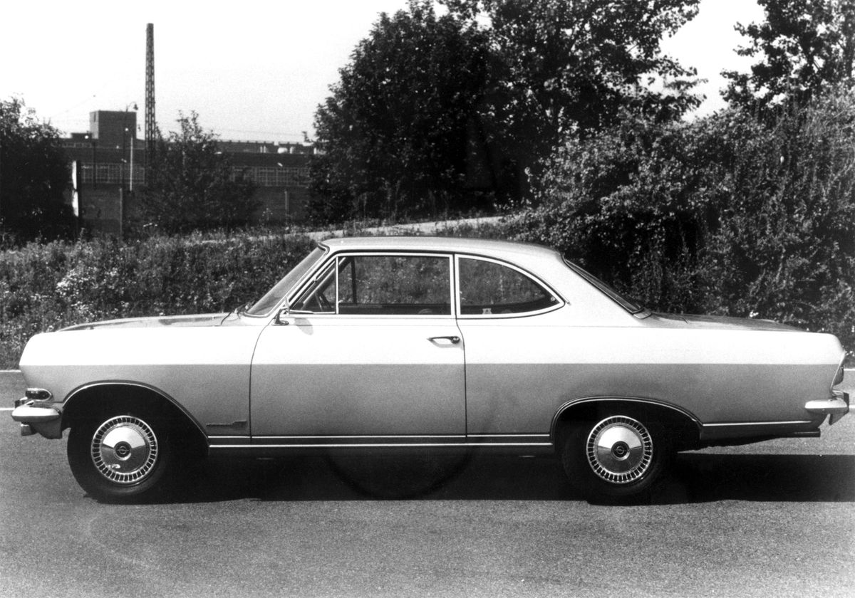 Opel Rekord 1965. Bodywork, Exterior. Coupe, 2 generation