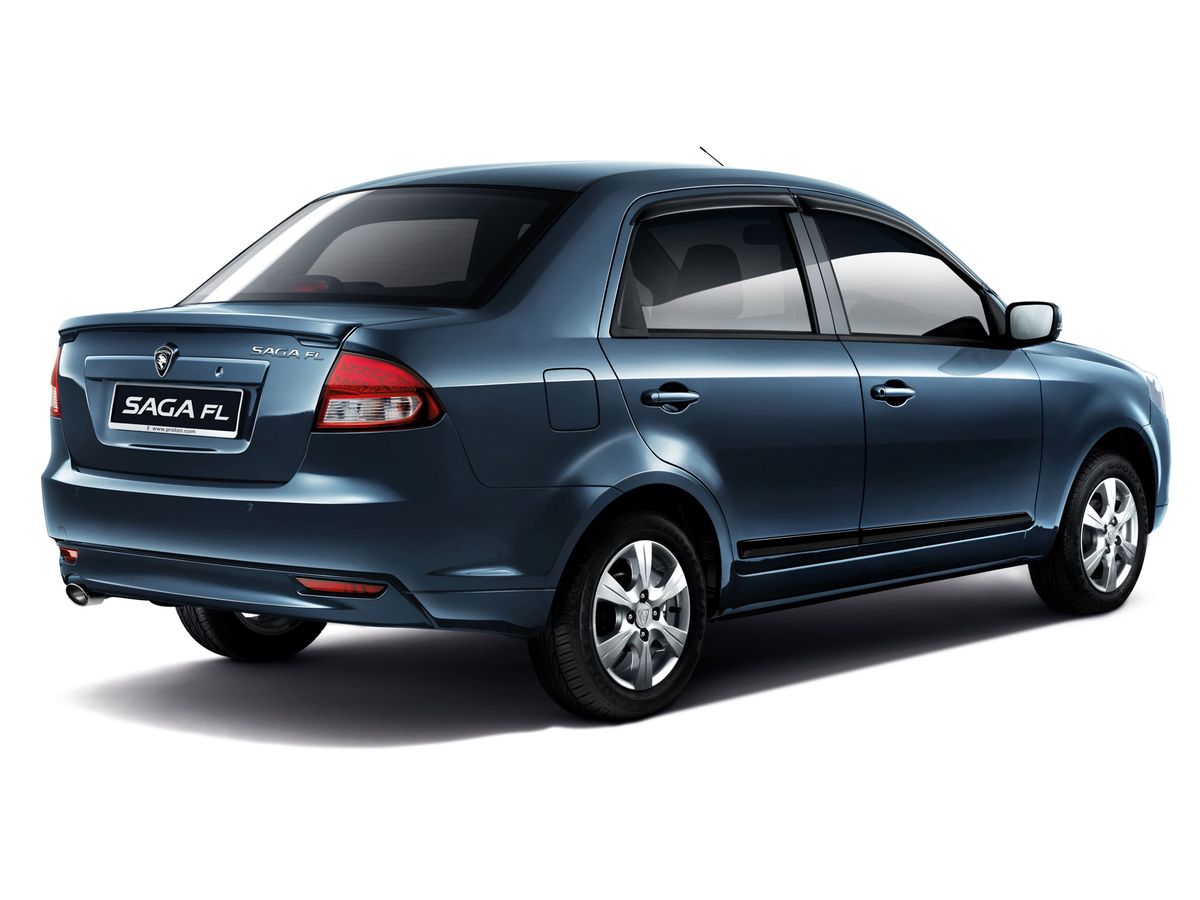 Proton Saga 2008. Bodywork, Exterior. Sedan, 2 generation