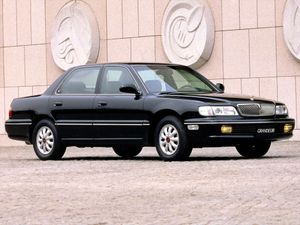 Hyundai Grandeur 1992. Carrosserie, extérieur. Berline, 2 génération