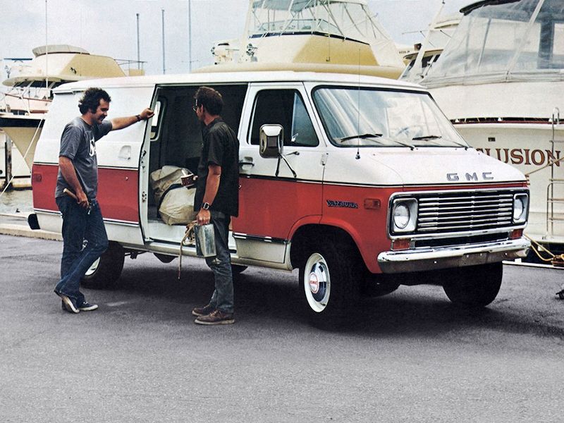 GMC Vandura 1970. Carrosserie, extérieur. Monospace, 1 génération