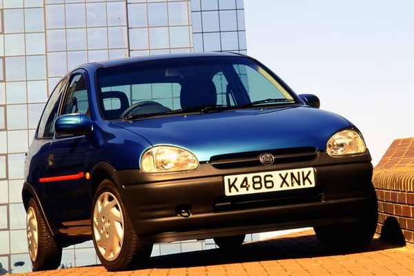 Vauxhall Corsa 1993. Carrosserie, extérieur. Mini 3-portes, 2 génération