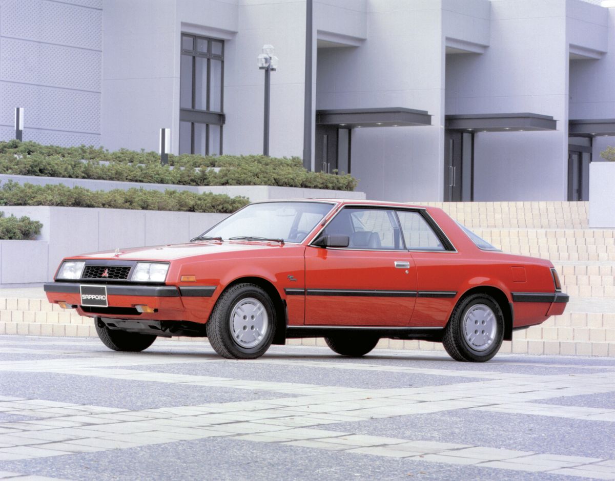 מיצובישי  סאפורו 1978. מרכב, צורה. קופה, 1 דור