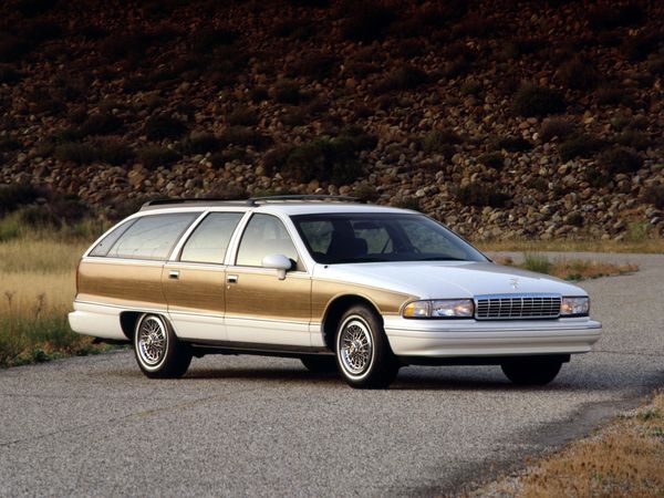 Chevrolet Caprice 1990. Carrosserie, extérieur. Break 5-portes, 4 génération