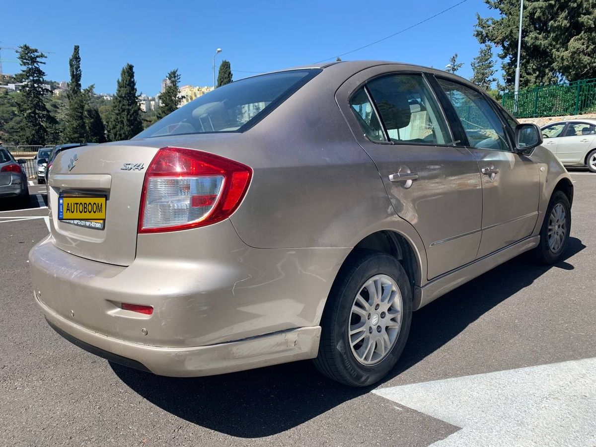 סוזוקי SX4 יד 2 רכב, 2008, פרטי