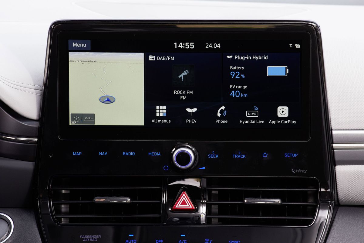Hyundai IONIQ 2019. Driver assistance systems. Hatchback 5-door, 1 generation, restyling