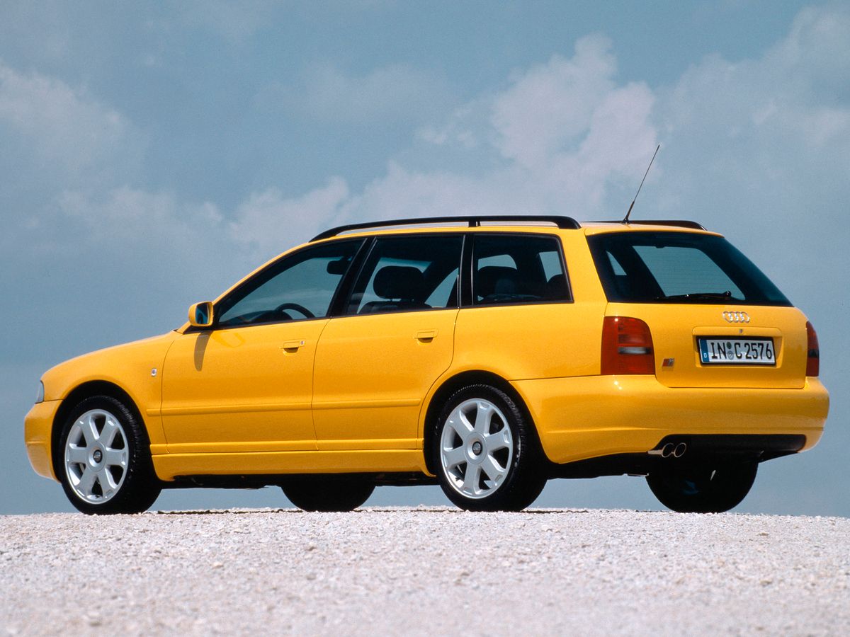 Audi S4 1997. Carrosserie, extérieur. Break 5-portes, 1 génération
