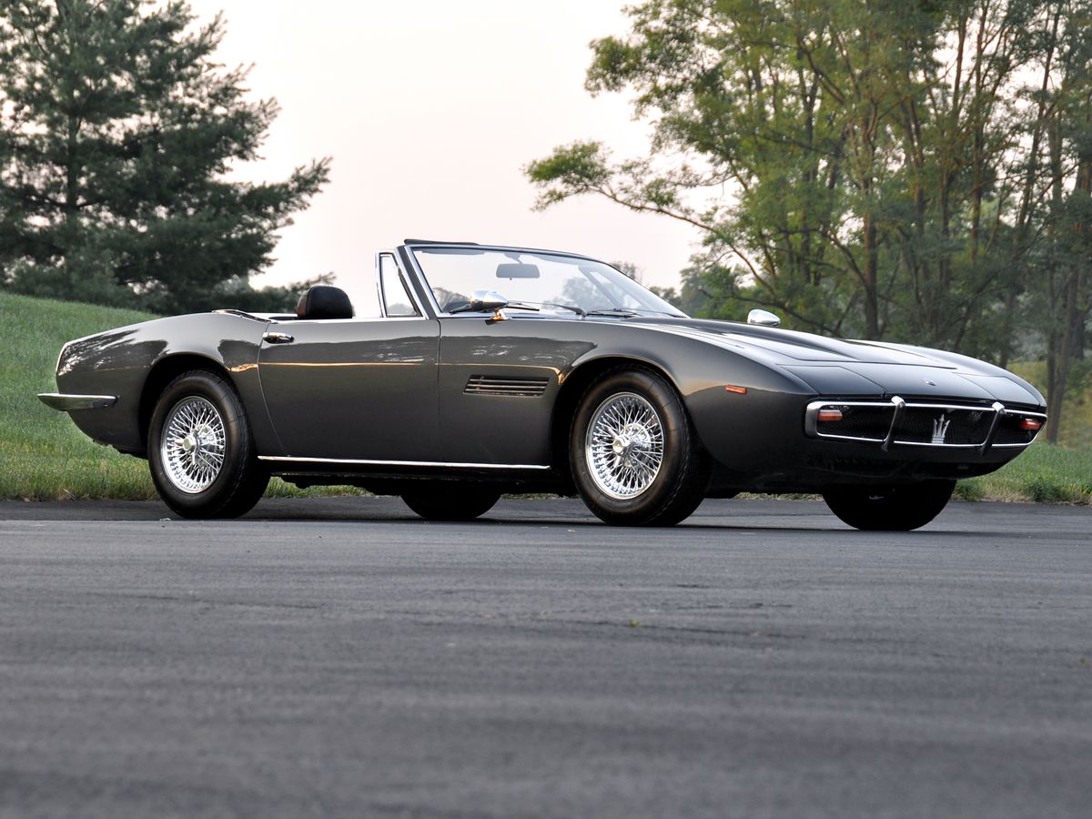 Maserati Ghibli 1969. Carrosserie, extérieur. Roadster, 1 génération