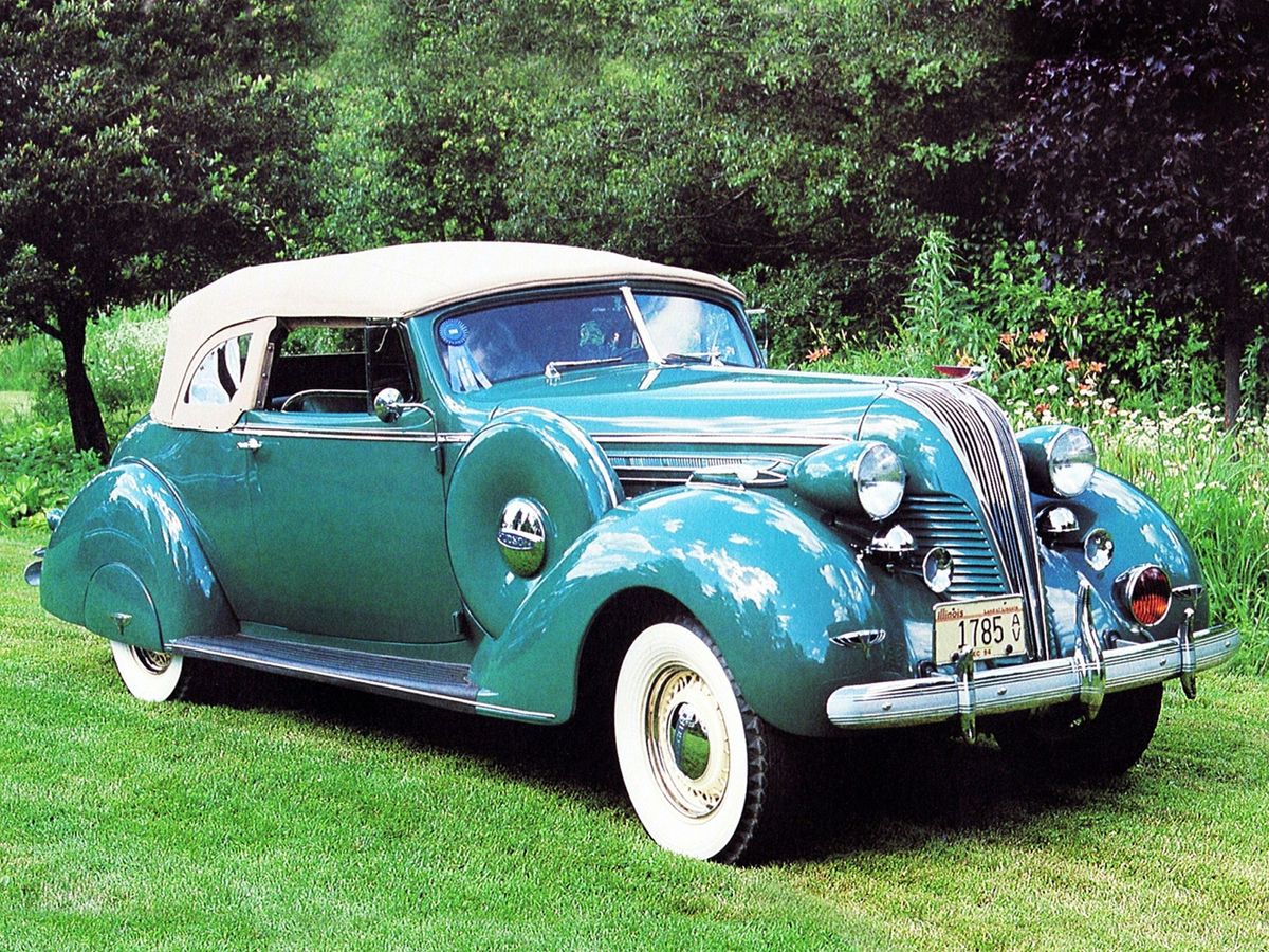 Hudson Deluxe Eight 1936. Bodywork, Exterior. Cabrio, 1 generation