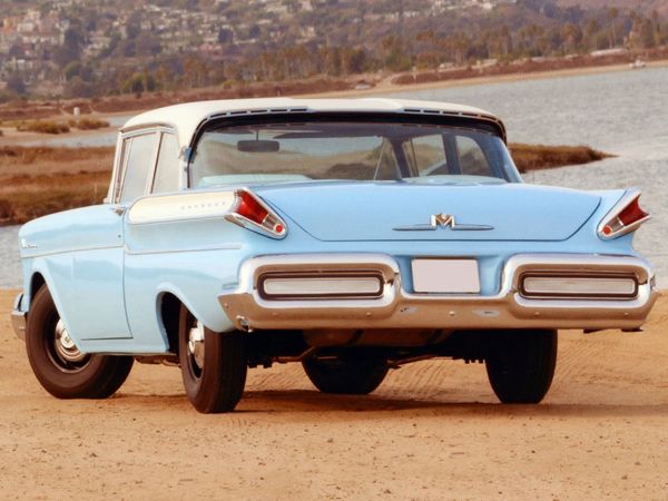 Mercury Monterey 1957. Bodywork, Exterior. Sedan 2-doors, 3 generation