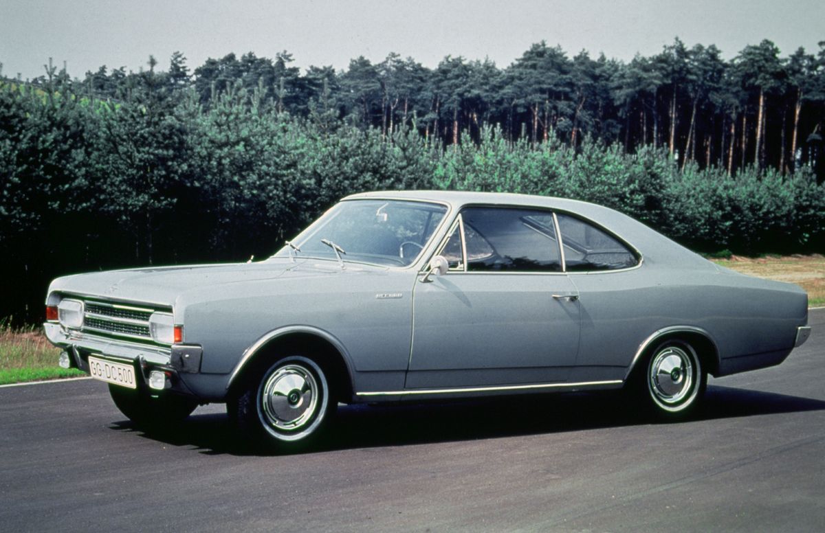 Opel Rekord 1967. Carrosserie, extérieur. Coupé, 3 génération