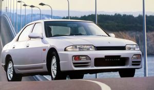 Nissan Skyline 1993. Carrosserie, extérieur. Berline, 9 génération