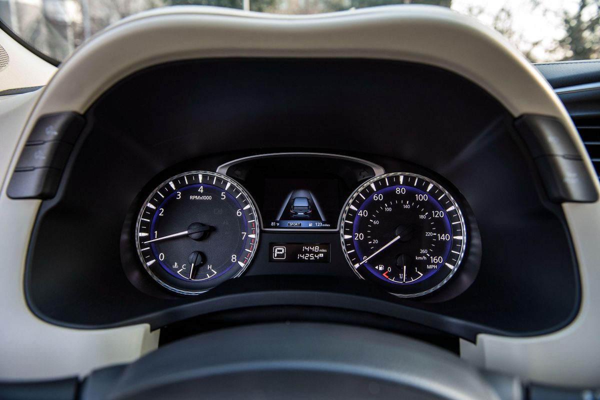 Infiniti QX60 2014. Dashboard. SUV 5-doors, 1 generation