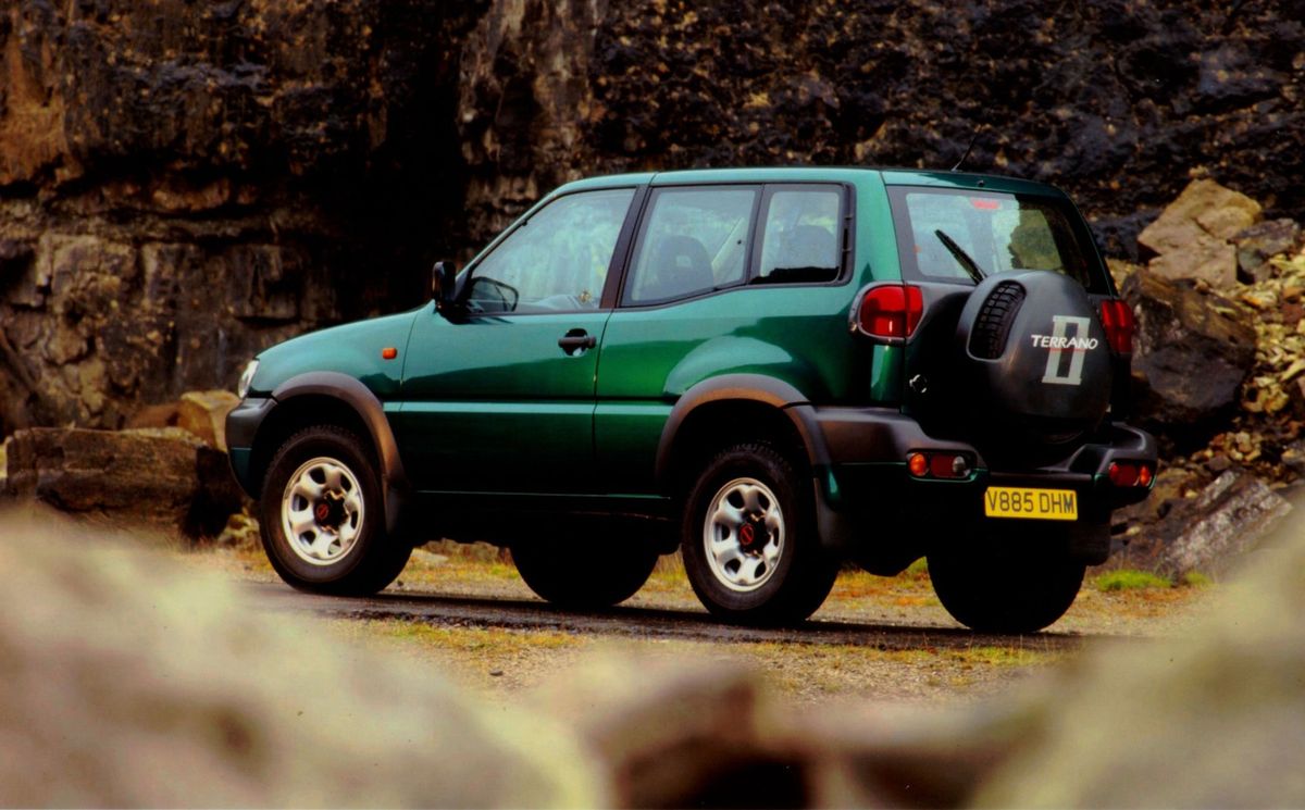 Nissan Terrano 1999. Carrosserie, extérieur. VUS 3-portes, 2 génération, restyling