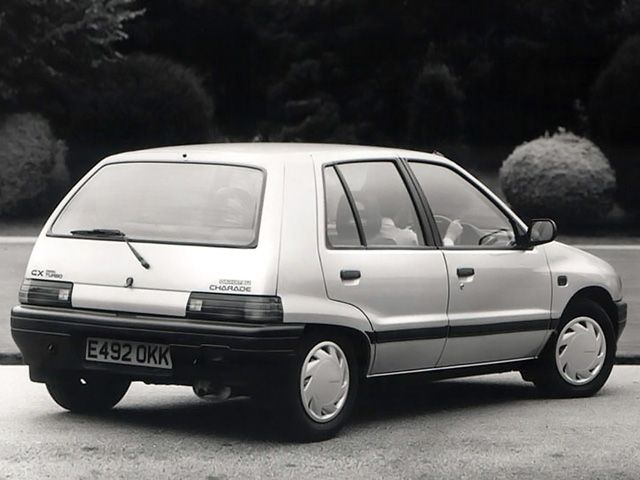 Daihatsu Charade 1987. Bodywork, Exterior. Mini 5-doors, 3 generation