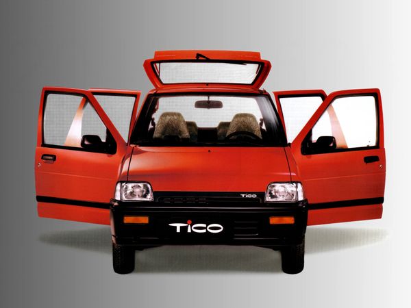 Daewoo Tico 1996. Carrosserie, extérieur. Mini 5-portes, 1 génération