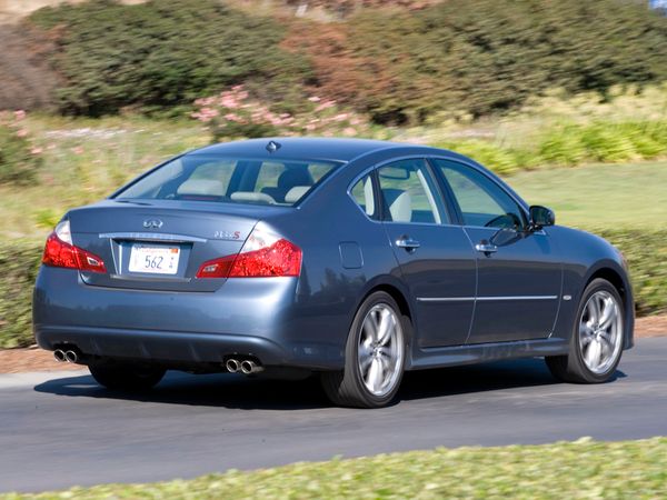 إنفينيتي M ‏2008. الهيكل، المظهر الخارجي. سيدان, 3 الجيل، تحديث