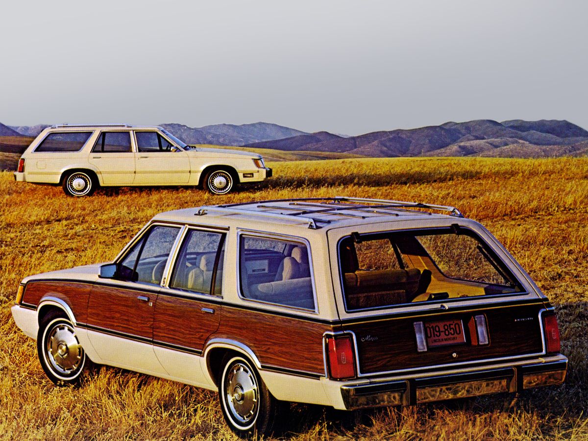 Mercury Marquis 1983. Carrosserie, extérieur. Break 5-portes, 4 génération