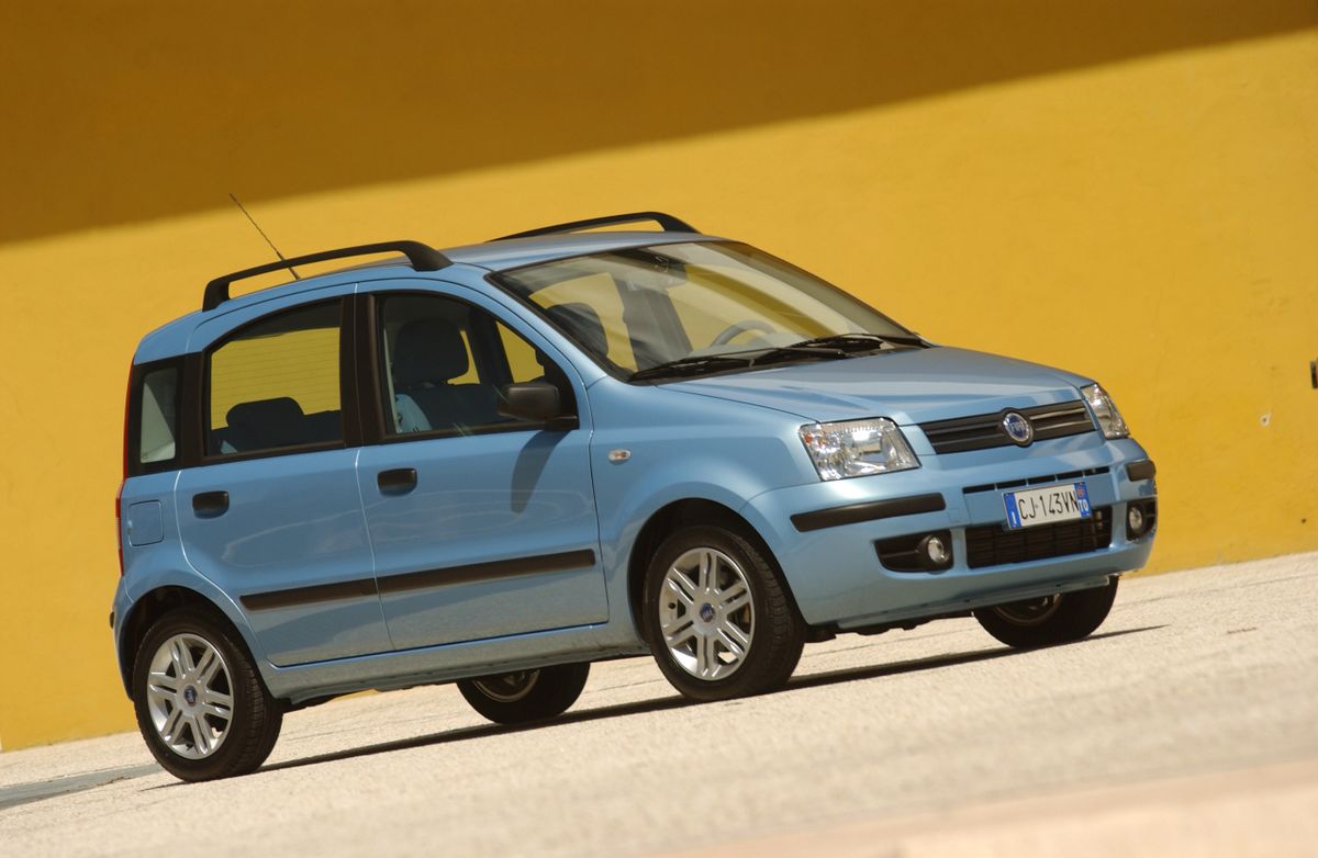 Fiat Panda 2003. Carrosserie, extérieur. Mini 5-portes, 2 génération
